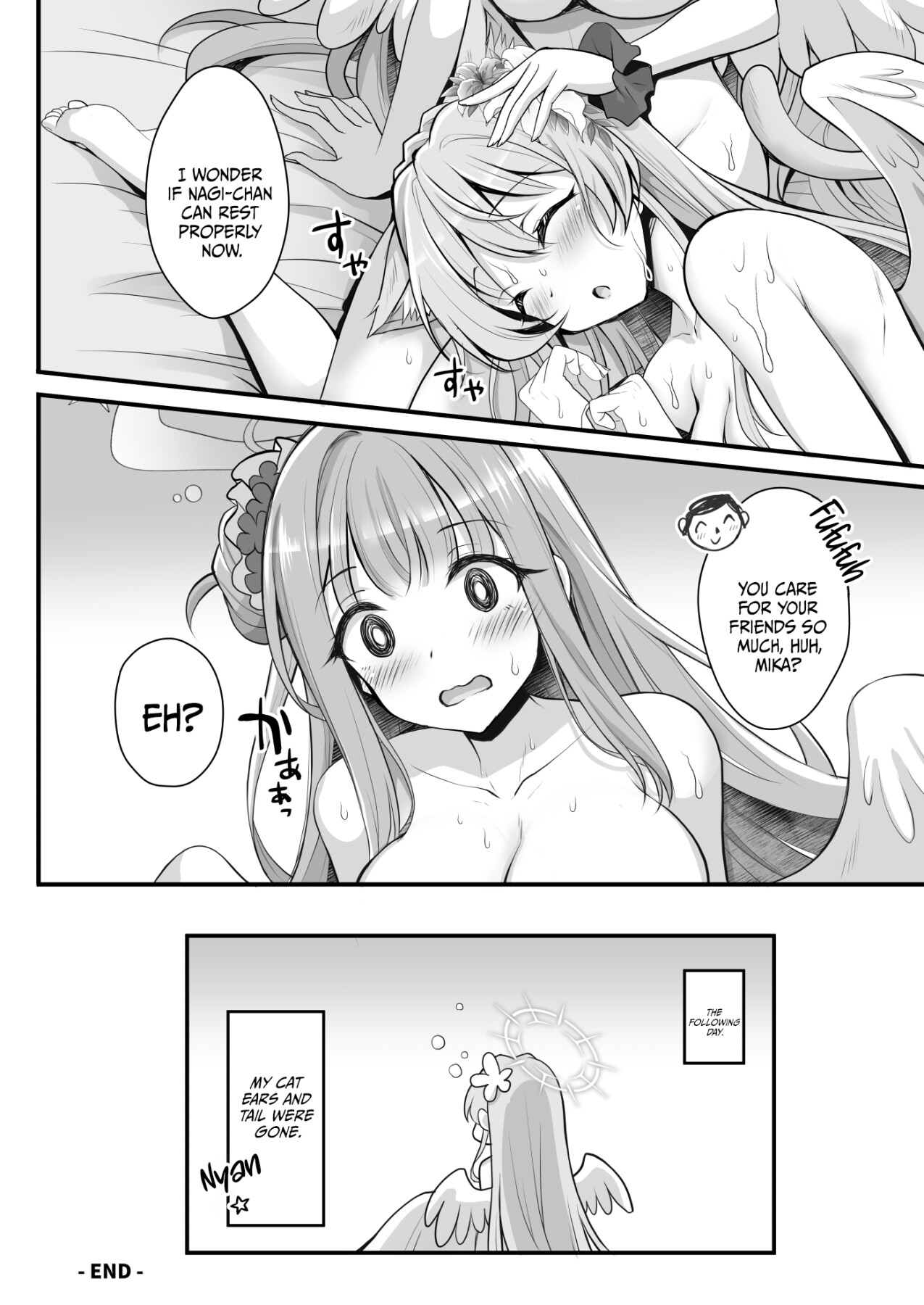 Hentai Manga Comic-Mating Season Is A Problem For Nagisa Who Grew Cat Ears-Read-16